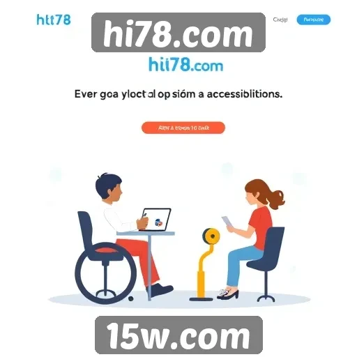 Acessibilidade e interface do hi78.com para usuários
