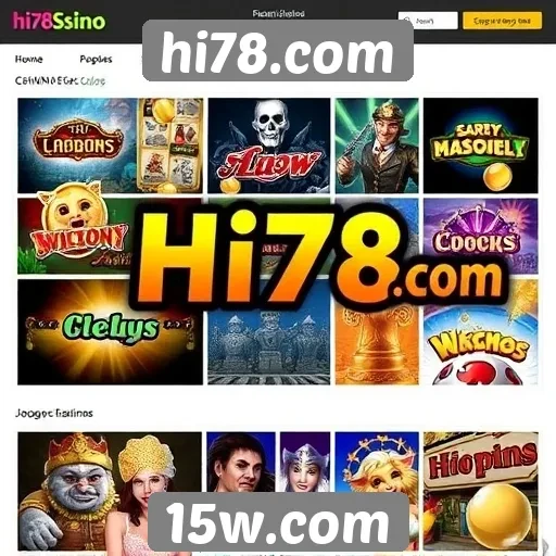 variedade de jogos de cassino no hi78.com